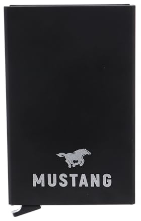 MUSTANG Porte-Cartes Lucca Card Cassette Black Noir