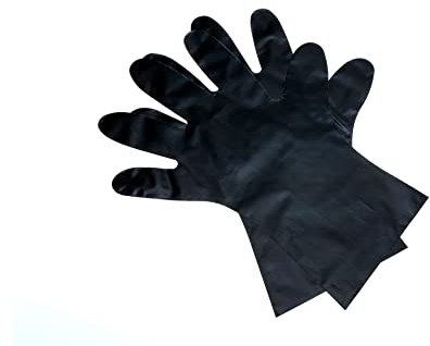 Steridrom Einmalhandschuhe 100er-Box schwarz, TPE Größe S