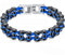 NEUSOP Armband Herren Edelstahl Armbänder für Männer Armreif Gliederkette Schmuck Schmuck Herren Armbänder Edelstahl Motorradkette Armband Fahrradkette Biker Armband Rock Band Armreif Jungen