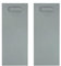 Selbstklebendes Befestigungsset Bilderhalter Spiegelhalter Dibond-Aufhänger Haftbleche (2x Halter, 300x100mm)