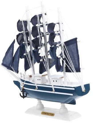 Milisten Modellbausatz Auto Modellbausatz U96 Holzmodell Schiff Segelboot Dekoration Yacht Holzsegelboot Modellierung Kit Home Office 24Cm 1 Modellbausatz Auto Black Pearl Modellschiff