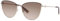 Longchamp Unisex LO152S Sunglasses, 720 Gold/Black, 58