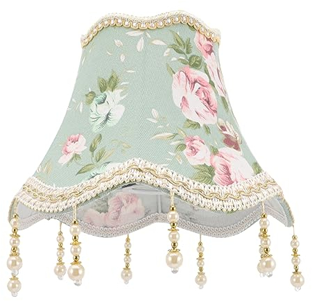 ibasenice Tischdeko Tischlampenschirme Lampenschirm Stoff - Für Tischlampe Makramee-abdeckung Tischlichtabdeckung Lampenabdeckung Spitze Windlicht