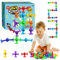 Jouets à Ventouse, Silicone Jouets de Bain Sucker Toys, 40 Pièces Jeu Fléchettes, Éducation Cadeau pour Garçons Filles de 3 4 5 Ans