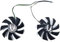 ROEDE Ventilateur de Refroidissement for Zotac GeForce RTX 2060 2070 Super Mini GTX 1660 1660Ti, Double Ventilateur de Remplacement de Carte Graphique
