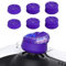 PlayVital Capuchon pour ps5 Manette Protection Stick Analog pour ps5 Edge,Joystick Caps pour Xbox One/Core/Elite Series 2/Switch Pro,Hurricane Thumbstick Cover pour ps4 Controller-Violet,3 Paires