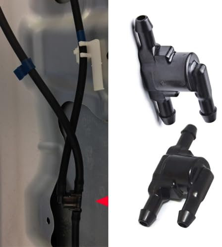 ZYALUI pour Toyota,pour Lexus 1Pc Lave-Glace Pare-Brise clapet Anti-Retour 85321-28020 Tuyau Anti-Retour T connecteur pièces de Rechange de Voiture