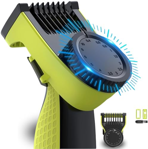 Giulia Beauty Aufsatz Gesicht & Körper – Kompatibel mit QP2520 QP2530 QP2620 QP2630 QP27xx QP28xx – 14 Längen – Mit Kamm & Hautschutz – Nicht kompatibel mit PRO Serie – EUIPO 015026664-0001