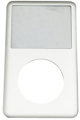 Ersatz-Frontplatte für Apple iPod Classic 6. / 7. Generation, 80 GB, 120 GB, 160 GB, silberfarben