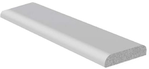 25mm uPVC Architrave - Plastic Finishing Trim - 25mm D Mould - 1.5m Lengths (Single Length)