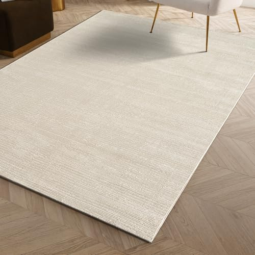 Carpetilla Teppich Wohnzimmer Schlafzimmer Kurzflor Robust Hoch-Tief-Effekt Modern 3D Size:120x170