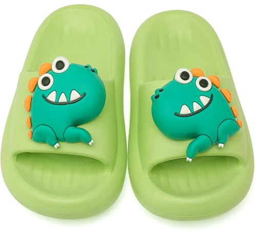 Vunavueya Pantoufles de Bain Enfants Antidérapantes - 20-36 EU, Chaussons Légeres Confortables en EVA pour Fille Garçon, Sandales Chaussures d'Été pour Plage Piscine et Bain Douche