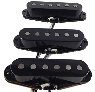 Alegree Micro central Stratocaster à bobine unique pour Stratocaster Blanc