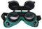 DDG EDMMS Lunettes de Soudage de Sécurité Avant Le Retournement - pour Le Soudage, Le Chalumeau, Le Brasage et Le Coupage du Métal - Vert