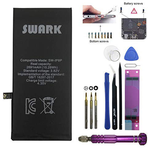 Swark batería para iPhone 8 Plus con Herramientas