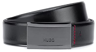 HUGO Herren gexter-l_sz30 G rtel, Schwarz001, 95 EU