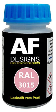 Alex Flittner Designs Lackstift RAL 3015 HELLROSA glänzend 50ml schnelltrocknend Acryl