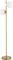 HOMCOM 2 Lights Tree Floor Lamp for Living Room with Globe Lampshade, Standing Lamp for Bedroom, Bulb not Included, Gold Tone