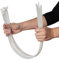 ERKO Serre-câbles électriques blanc 780 x 9,0 mm 100 pièces Résistantes à la traction de 80 kg, Colliers de serrage Professionnelles, Super solide, Long, Résistante à la température