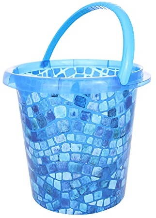 Eimer London Putzeimer Wassereimer Blau HTI living