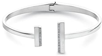 Calvin Klein Armreif für Damen Kollektion MINIMAL LINEAR mit Kristallen - 35000160