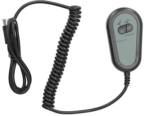 Telecomando a 2 Pulsanti per Divano Reclinabile Elettrico, Controller per Interruttore Manuale in ABS 5A 5 Pin Adatto per la Maggior Parte delle Poltrone Reclinabili Elettriche e Sedie Elevabili