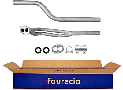 HELLA 8LA 366 004-891 Abgasrohr - Easy2Fit Kit - vorne - zweiteilig - Set mit Anbauteilen