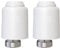 2Pcs Radiator Thermostat, Smart Thermostatic Radiator Valve Programmable Temperature Controller Voice, TVR601-Z