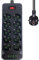 Enchufes USB con 10 Toma de Corriente 2500W,Alargador Enchufe con Interruptor y 4 Puertos USB A + 2USB C Estación de Carga Inteligente Tomas Alargadora con Cable 5.9FT-para El Hogar, La Oficina