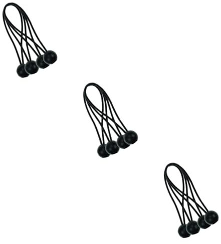 EXCEART 75 STK Hüpfring Mit Ball Camping Zubehör Baldachin Campingzubehör Seil Zum Wandern Seil Für Camping Spanngurt Elastisches Bungee-Kabel Halteseil Trampolin Fitness