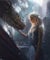GerRit DIY 5d Diamond Malerei Kits für Erwachsene Kinder,Game of Thrones, Vollrunde Diamond Stickkits Cross -Stitch Kristall Strassbilder Kunsthandwerk Home Wall Decoration-40x50cm
