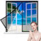 Tenda Zanzariera Magnetica, 200x240cm Zanzariera Porta Finestra Magnetica, Chiusura Automatica Adsorbimento Magnetico Rete, Corridoi Porte Patio Nero