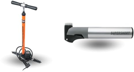 SKS GERMANY RENNKOMPRESSOR MESSINGNIPPEL Standpumpe & SUPERSHORT Minipumpe für Fahrräder