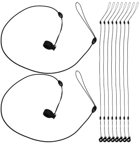 STOBOK 10 StüCke Anti-Verlust Stift Lanyards Mit Silikonring Elastisches Halteband FüR Verschiedene StiftläNgen BüRobedarf Und Unterwegs