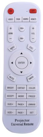 1pc Universal Projector Remote Control For 3M Acer For Benq For Toshiba For Casio For EpsonFor Hitachi For Sony For Jvc For LG Nec For Optoma For Panasonic