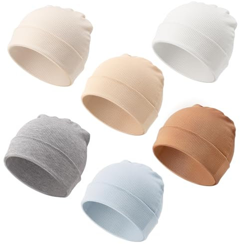 DRESHOW Neugeborenes Baby Mütze Hut Beanie Bekleidung Unisex Infant Hut Kindergarten Mütze Baby Jungen Mädchen 3-24 Monate