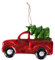 GRADENEVE Weihnachtsbaum Auto Dekorationen Weihnachtsschmuck Automodell Kreative Eisenblech Auto Zufälliges Auto in Richtung