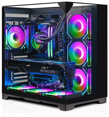 ADMI Gaming PC: AMD Ryzen 7 9800X3D 5.2GHz - AIO Cooler - RTX 5080-32GB DDR5-1TB NVMe - WIFI - Dark Xpanse RGB Case - Windows 11