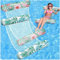 X2 Matelas Gonflable Piscine.Hamacs Flottants pour Piscine, Taille Adulte. Flotteurs Polyvalents 4 en 1 pour Natation, Matelas et Chaises Flottantes, Idéaux pour Amusement et Détente.