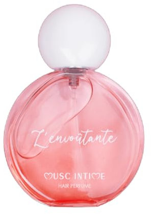 MUSC INTIME La Marque Officielle - Parfum Cheveux - Rose Mystik - L'Envoûtante - Soin Femme - Enveloppe tes cheveux d’élégance - Parfume et hydrate toute la journée - Flacon Pompe - 50ml