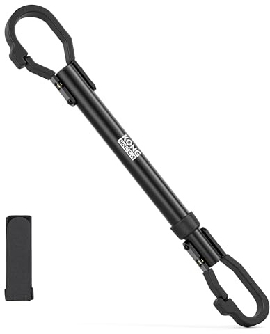 Bike Crossbar Adapter for Bike Rack - Top Tube Cross-Bar Adjustable - Bicycle Bike Adapter Bar for Low-Step Step-Through Bikes, BMXs, Ladies and Kids Bikes 70 lbs Capacity (Bike Crossbar)