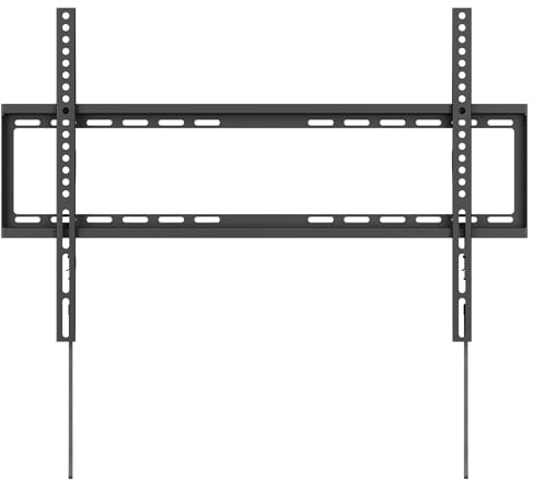 Nanook Solid+ Soporte de Pared Ultradelgado Fijo para TV de 40-80 Pulgadas | Solo 20 mm de distancia a la pared | VESA hasta 600x400 | Hasta 75 kg | Diseño ultraplano | Incluye material de montaje