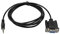 Cable hembra DB9 de 9 pines VGA, DB9 hembra a TRS estéreo de 3,5 mm, cable TRS macho datos de serie, 1,8 m