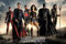 Justice League – Figuren – 61 x 91,5 cm – Schild / Poster