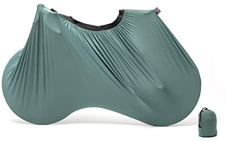 Buds-Sports Stretch Bike Socke Cover für Rennräder - Schützen Sie Ihr Interieur in Sekunden (Grün)