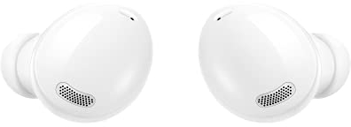 Samsung Galaxy Buds Pro, Kabellose Kopfhörer, Wireless Earbuds, ausdauernder Akku, 3 Mikrofone, Sound by AKG, 2-Wege-Lautsprecher inkl. Araree Clear Cover, Phantom White (Deutsche Version)