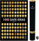 Divalis 100 Dates Rubbelliste zum Rubbeln – Rubbelabenteuer Paar Dinge zu tun Poster zum Rubbeln Motivierende Archievements Checkliste, Schwarz und Gold, L