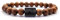 KARDINAL WEIST Holzperlen Sternzeichen Armband, Schmuck für Damen und Herren, Tierkreiszeichen - Zodiac - Horoskop (XS, Schütze - Sagittarius)