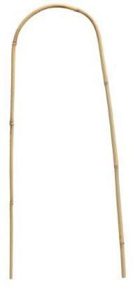 Novatool 1x Rankbogen 45 cm Rankhilfe Pflanzstütze Bambus Wachstumshilfe I Pflanzenhalter Staudenhalter Pfingstrosen Rosenbogen Rankhilfe Rosengitter I Kletterhilfe für Pflanzen