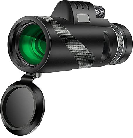 Einsteigerteleskop High Power Astronomie Schnelles Smartphone für Mit Standteleskop 12x50 Spektiv Himmelsbeobachtung (A, One Size)